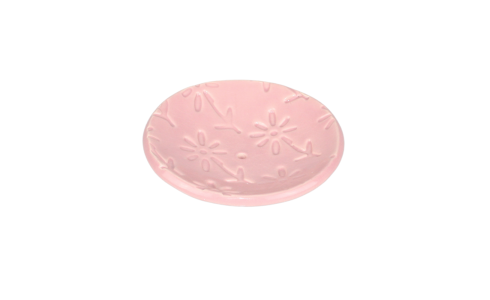 Rózsaszín szappantartó "Körömvirág"