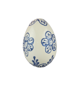 Húsvéti tojás, kisebb, népies virág mintával